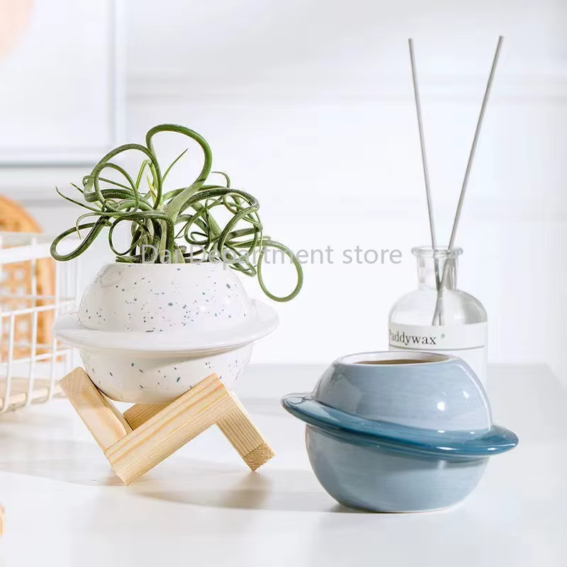 Mini pot de fleur en céramique pour la décoration de la maison