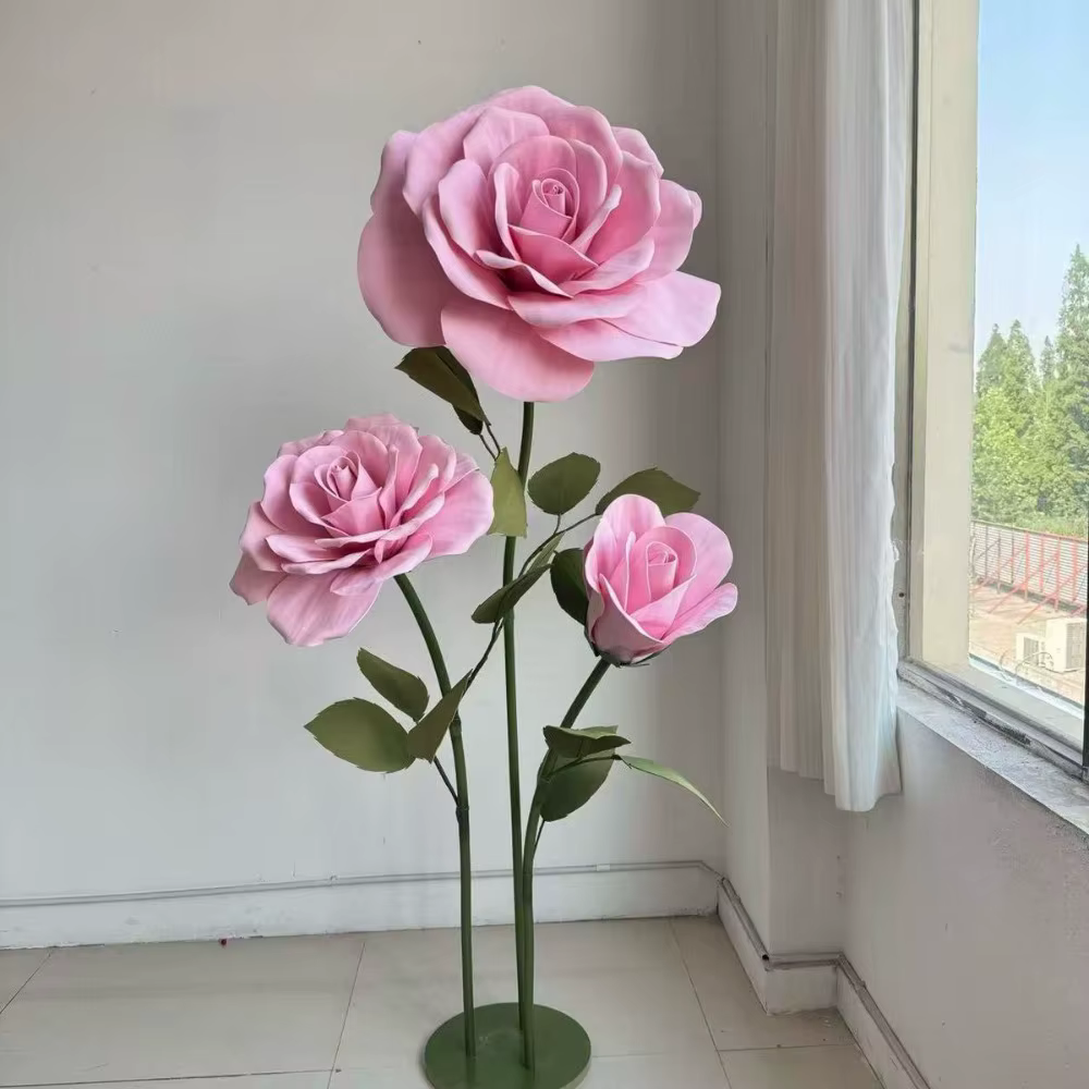 Fleurs artificielles géantes de 190 cm