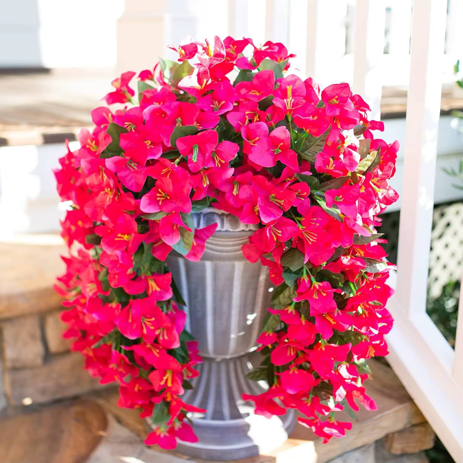 Guirlande de fleurs artificielles Bougainvillier pour mariage
