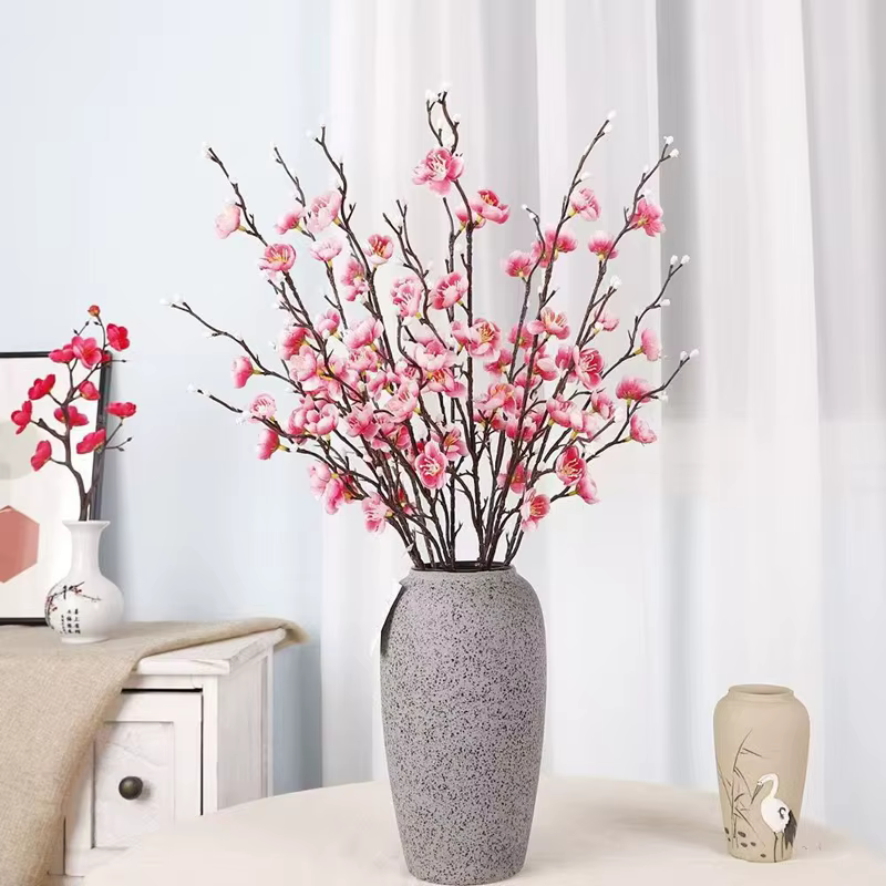 Simulation de fleurs en soie