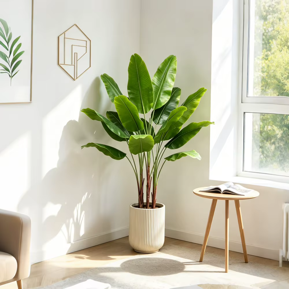 Plantes artificielles de bananiers de 75 cm