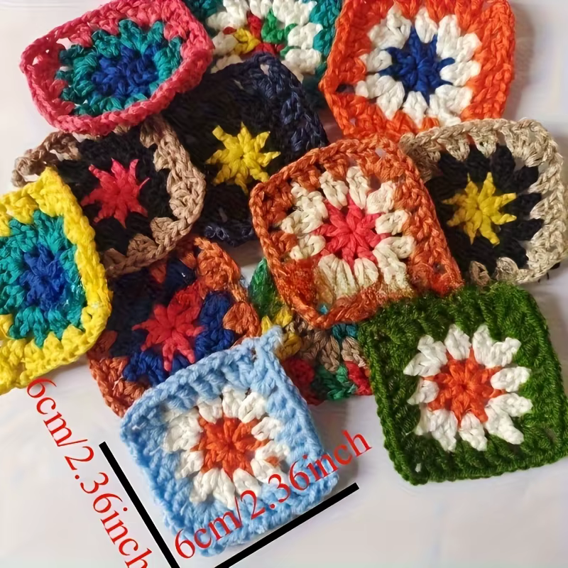 10/12 pièces couleur aléatoire Style