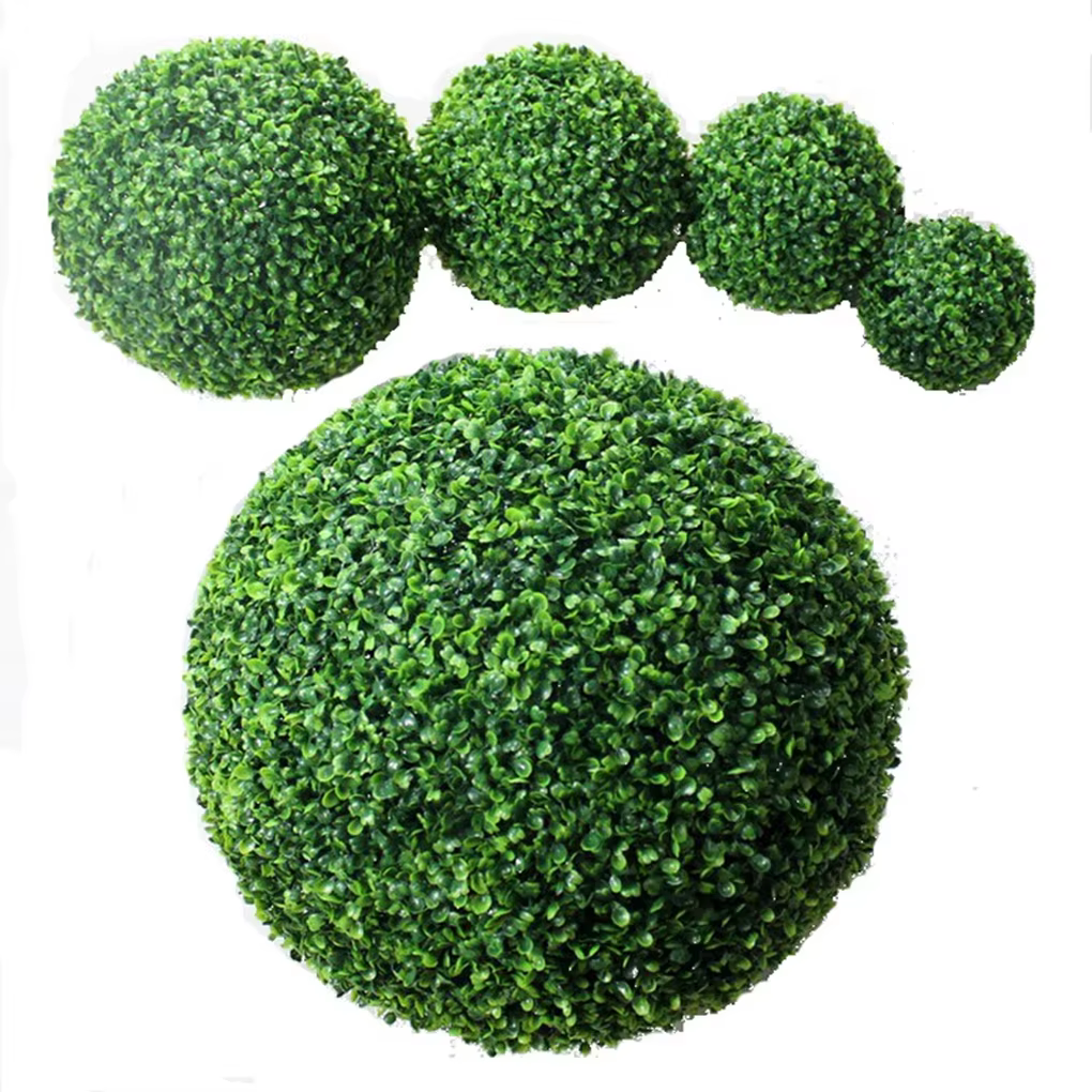 Plante artificielle topiaire verte