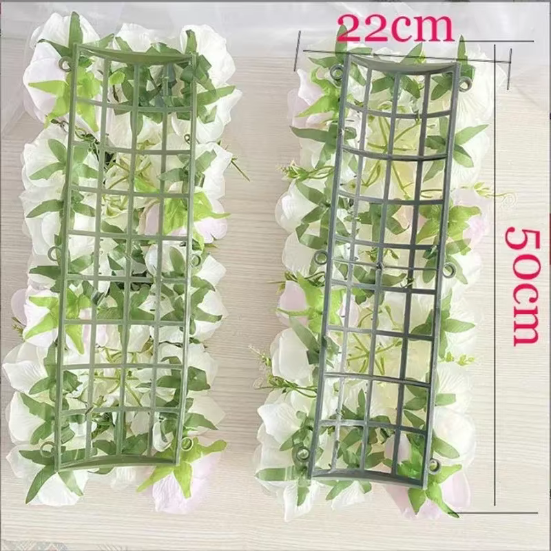 Fleurs artificielles pour décoration de fond de fête