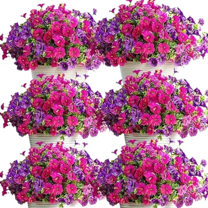 Guirlande de fleurs artificielles Morning Glory pour mariage
