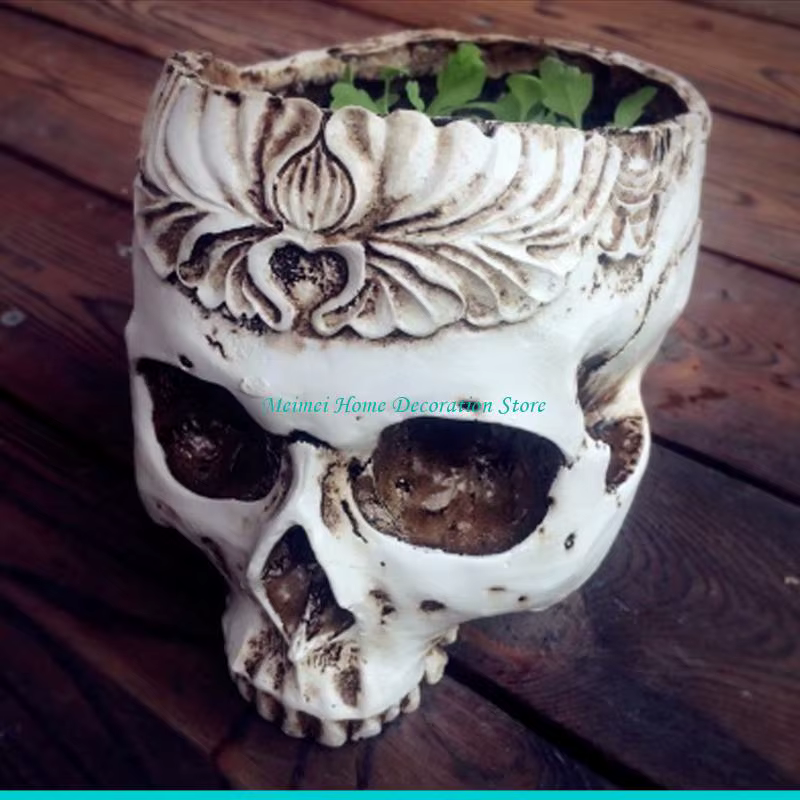 H7BF – Pot fleur pour tête mort