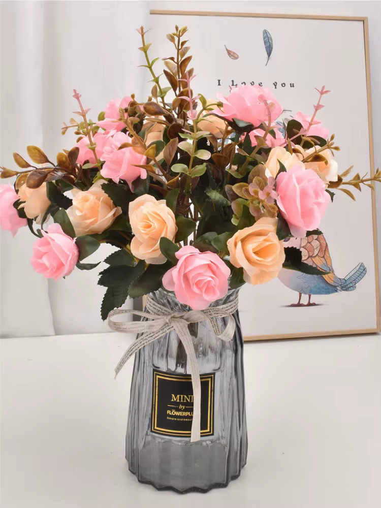 Roses artificielles pour mariage