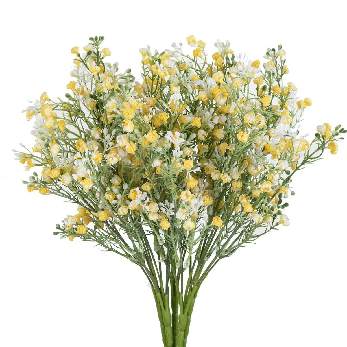 5 fourchettes fleur artificielle plante gypsophile offres spéciales mariage bouquet de mariée noël décor à la maison Vase bricolage cadeau photographie accessoire