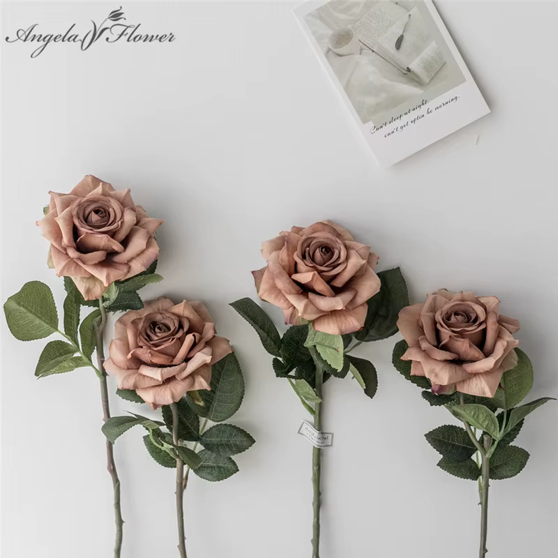 Branche de Rose pour Bouquet de mariée de mariage