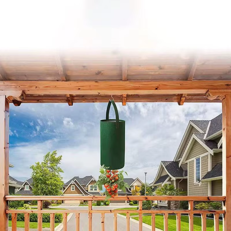 Nouveau sac de culture suspendu en feutre pour tomates