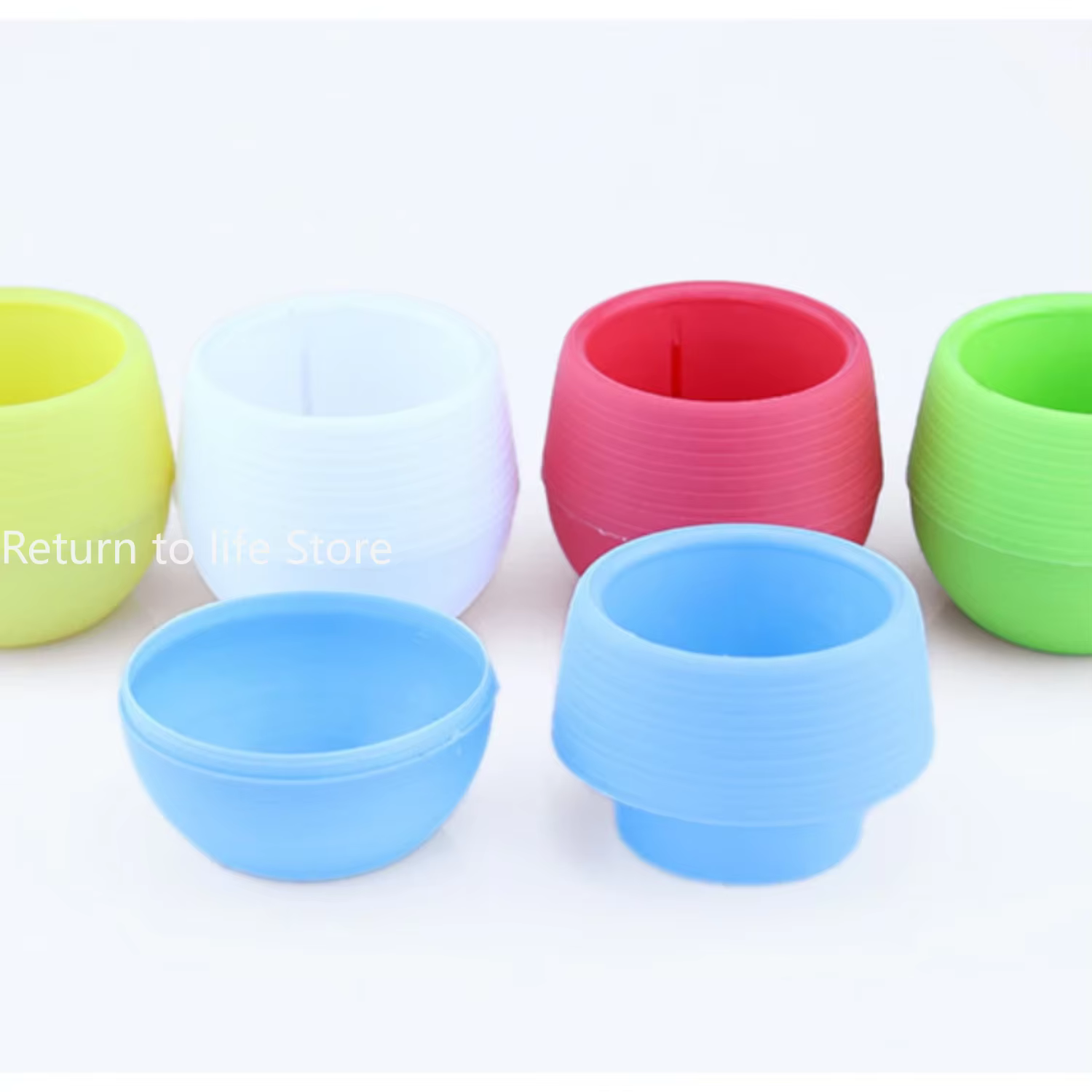 Mini petit Pot de jardinière succulente en résine PP