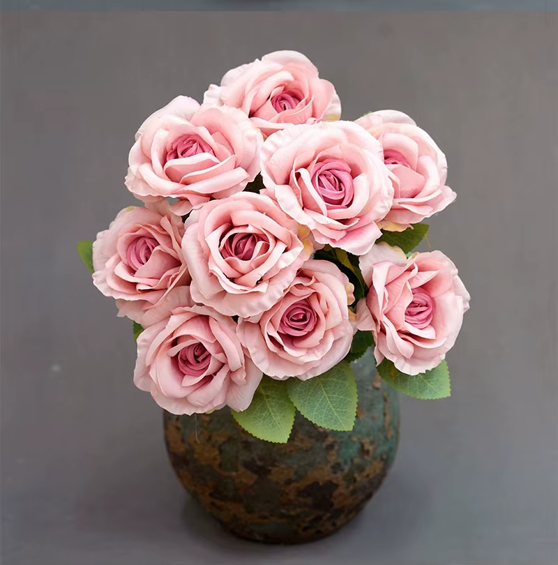 Bouquets de Roses de phénix en soie
