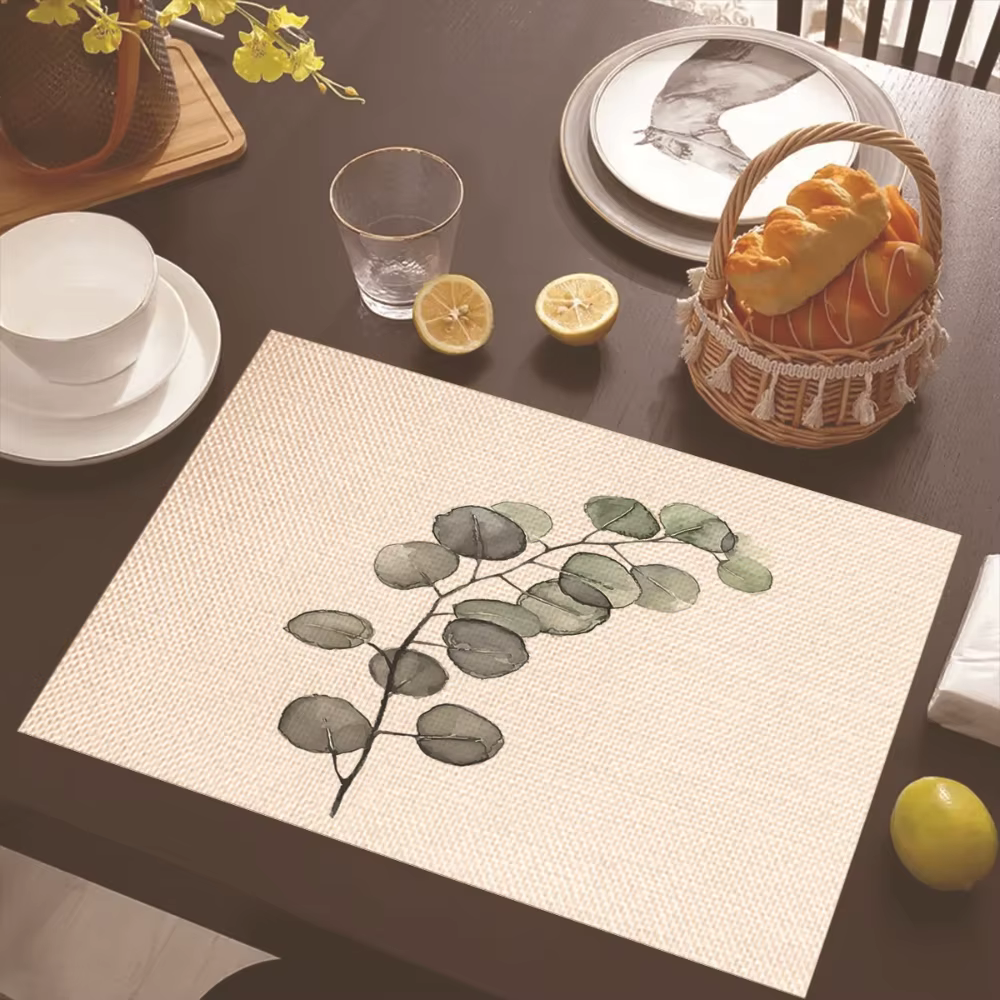 Monstera – napperon en lin Design