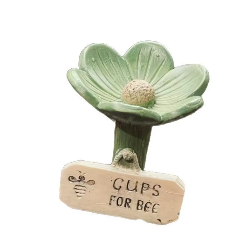 Stations d'arrosage en forme de fleur