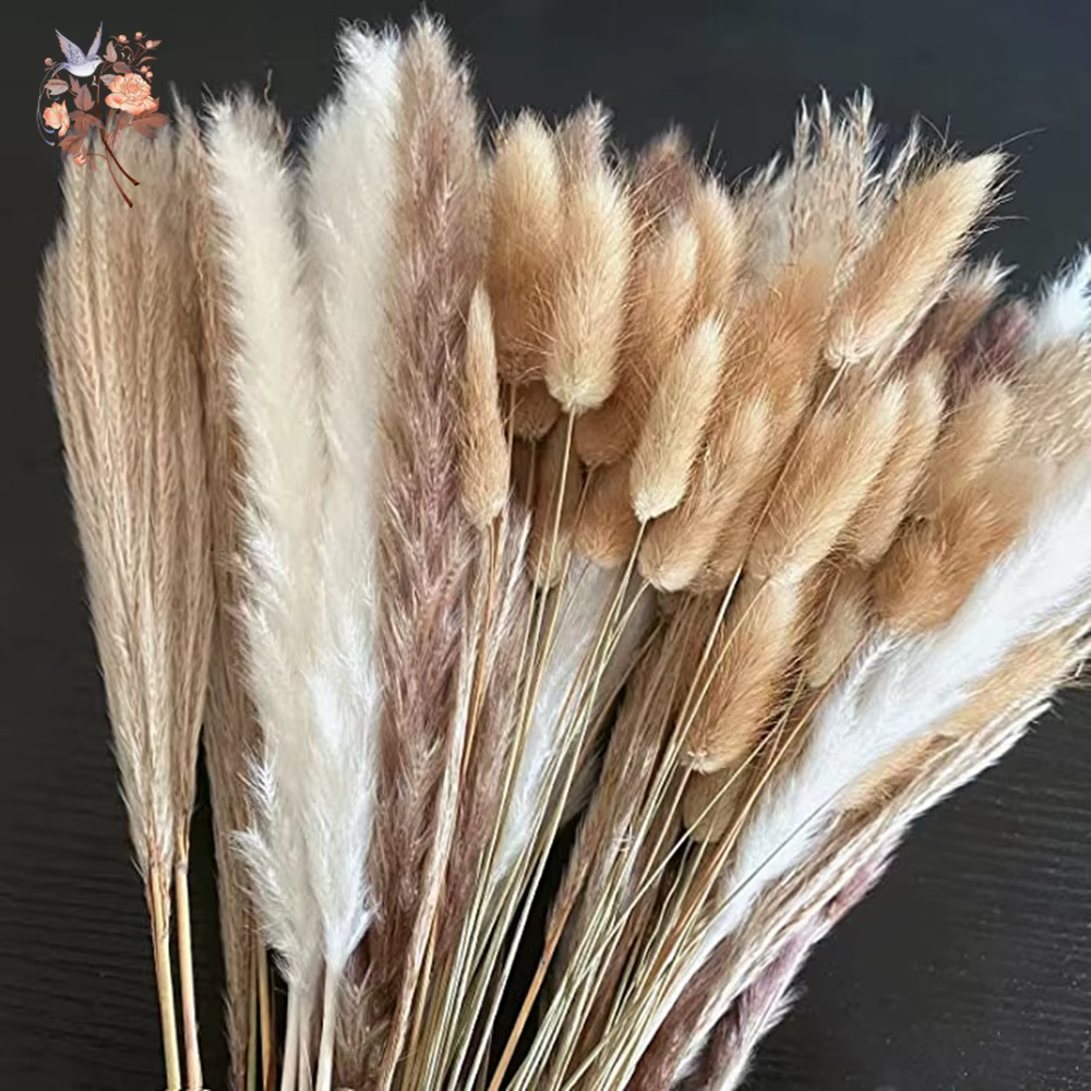 Bouquet de Fleurs vaccées Naturelles pour Décoration de Mariage