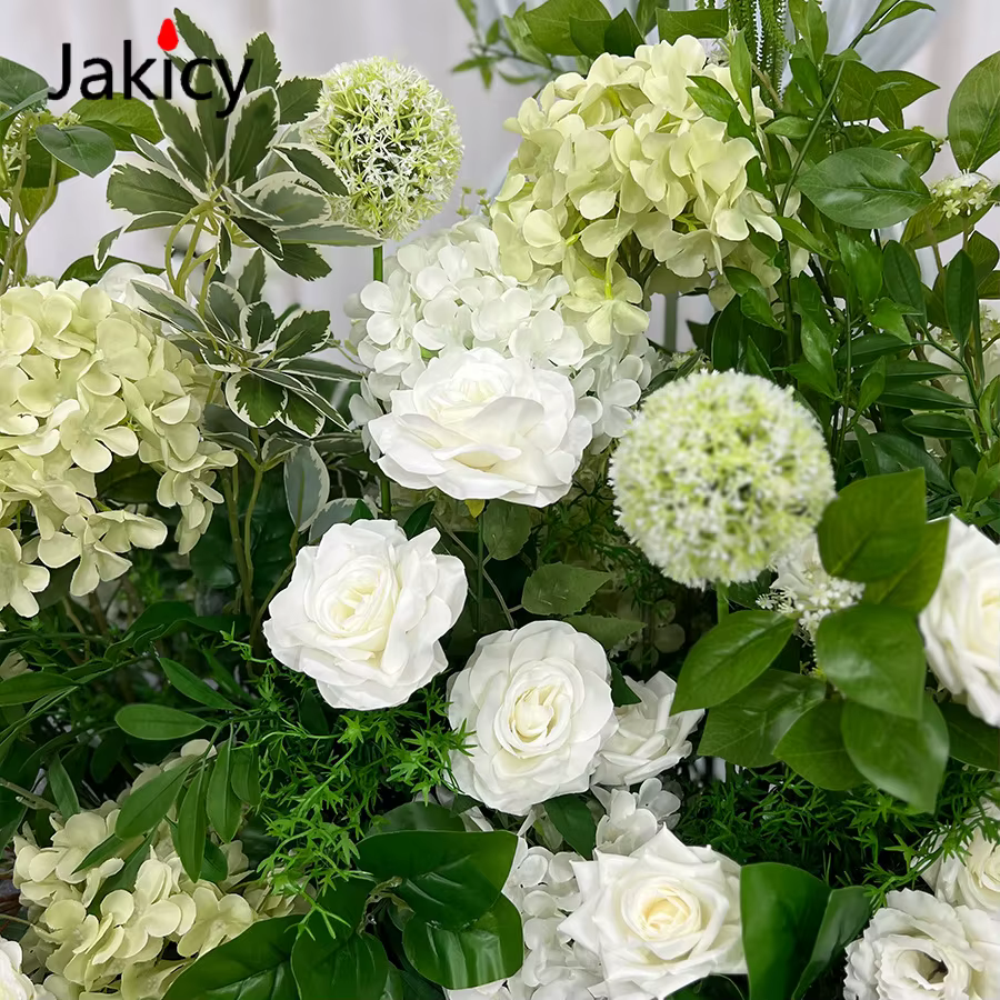 Arrangement Floral d'hortensia vert