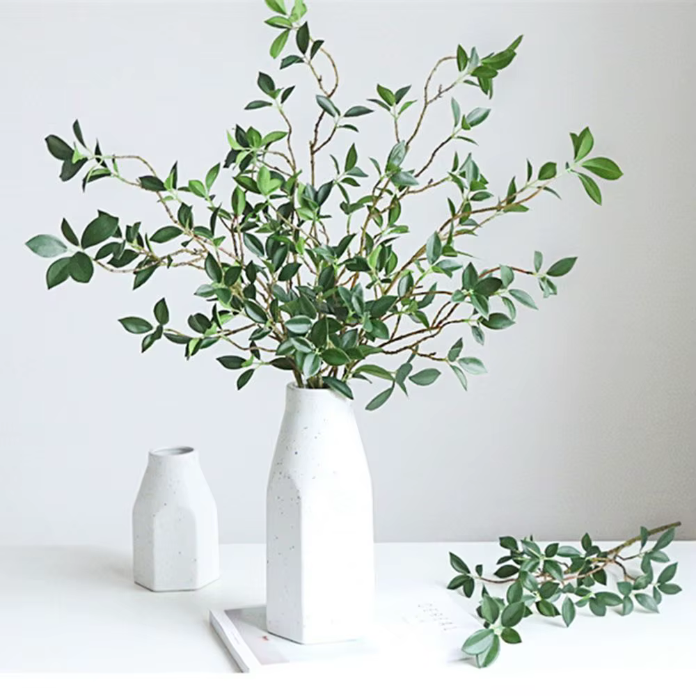 Fausses plantes à fleurs décoratives