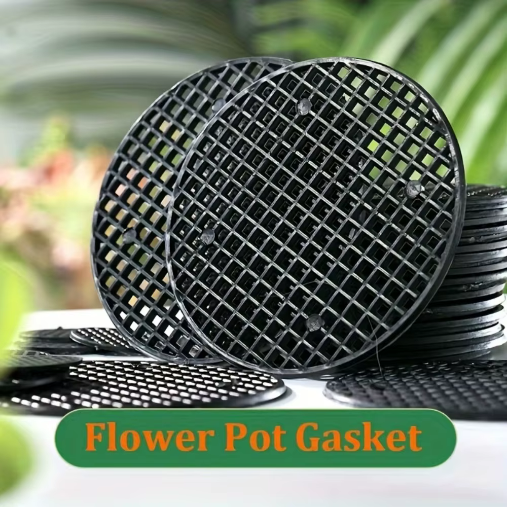 36 tapis ronds en filet pour pots de fleurs