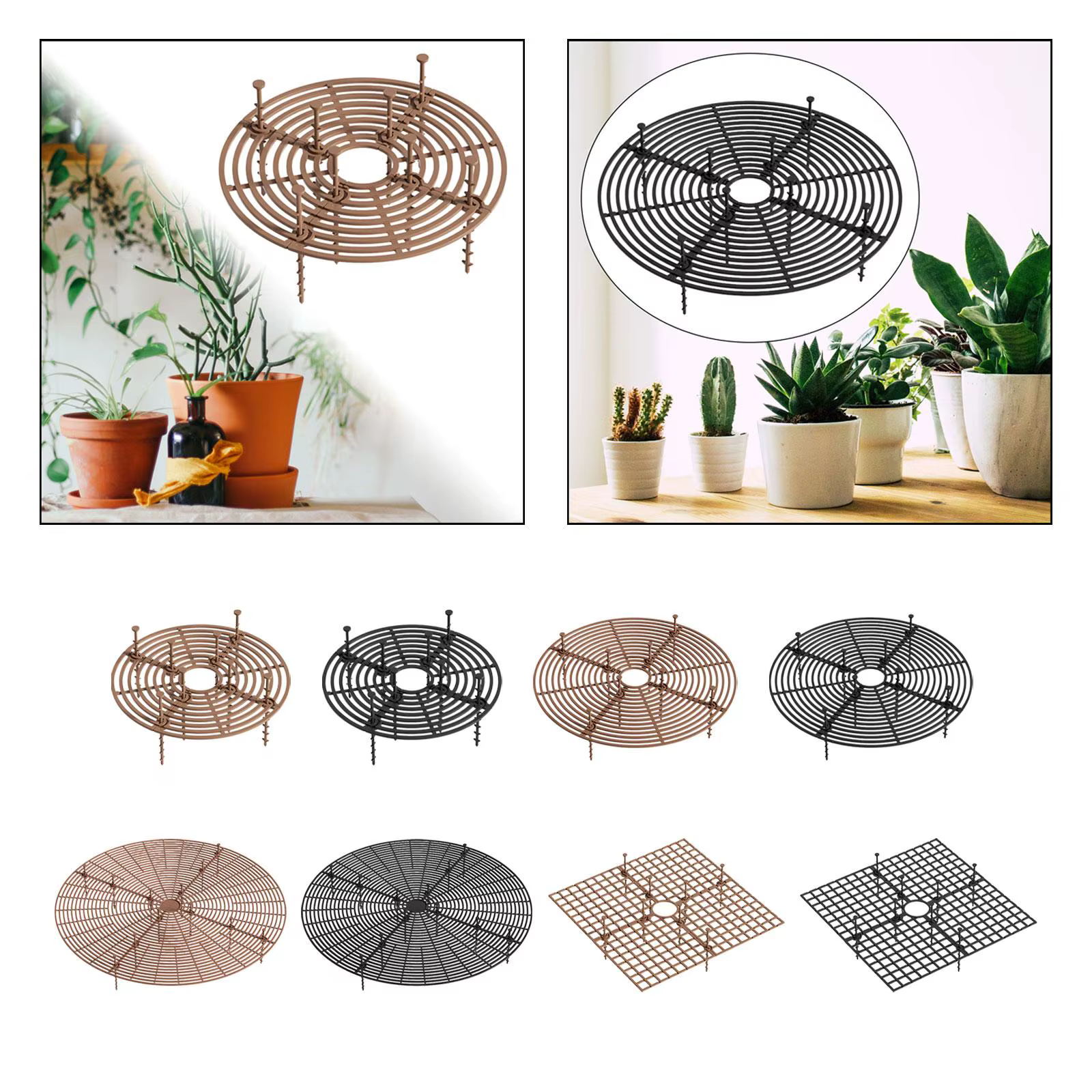 Protecteur de sol pour plantes
