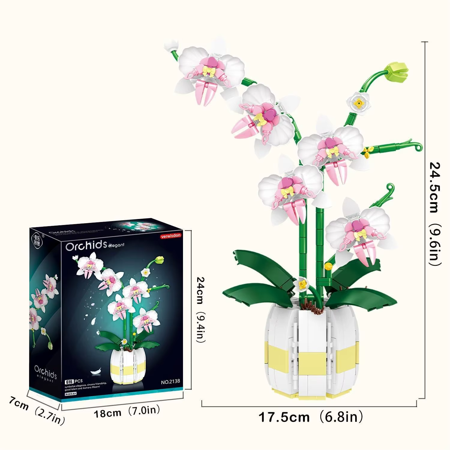 Kit de construction de bonsaïs d'orchidées
