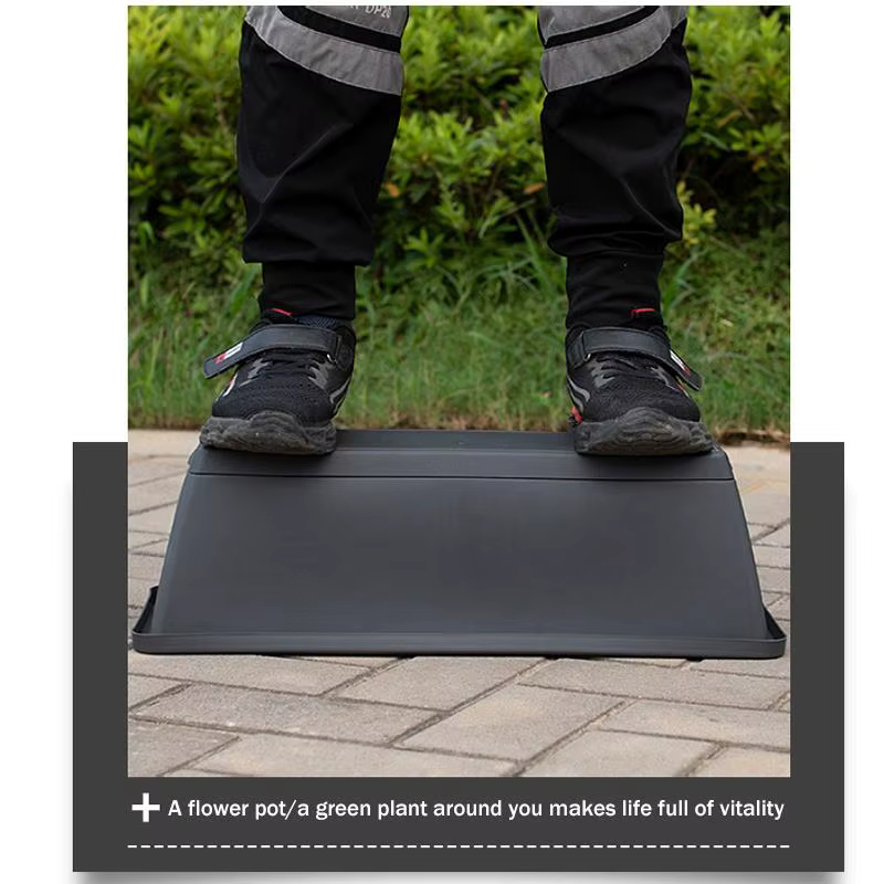 Pot de fleurs auto-absorbant avec base de drainage pour plantes d'intérieur