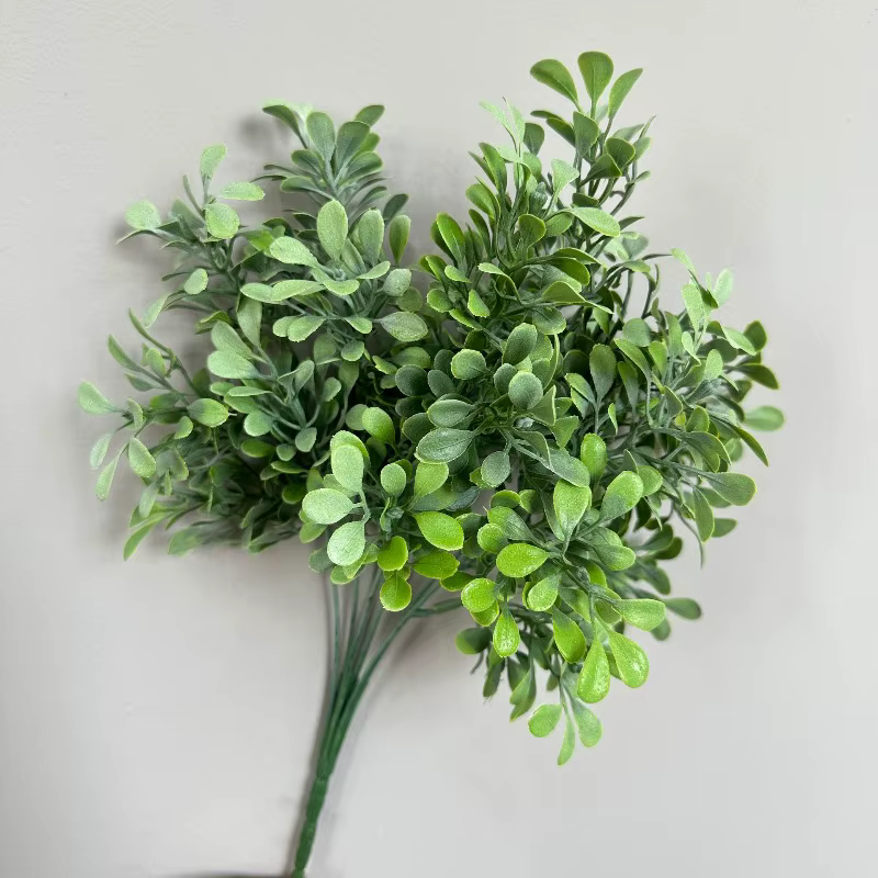 8 pièces de plantes artificielles en plastique