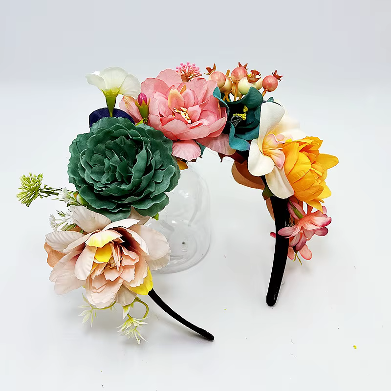 Couronne de fleurs mexicaines