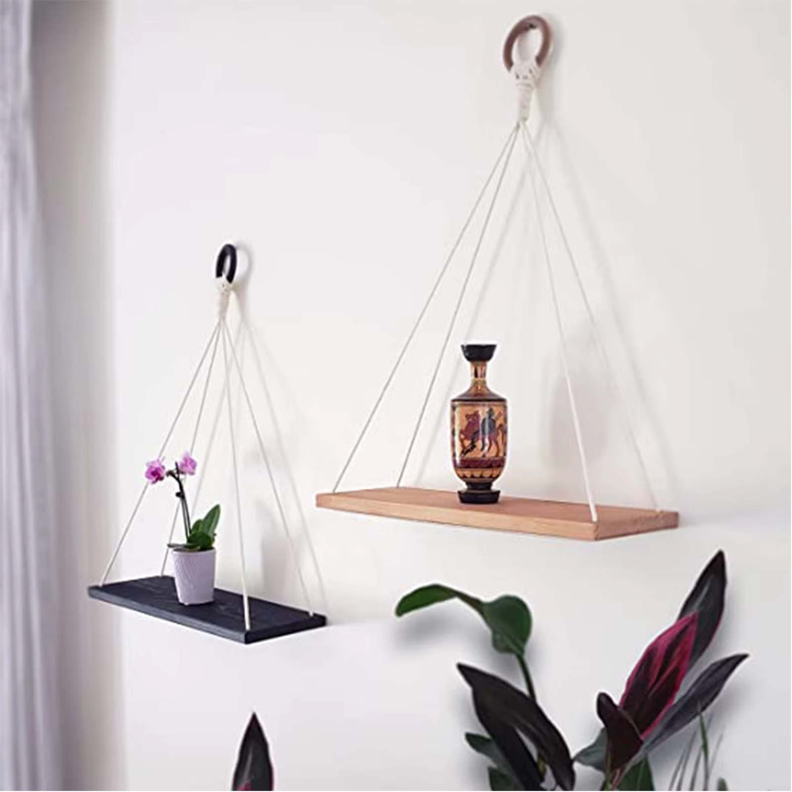 For Wall, Boho Shelf Decor
