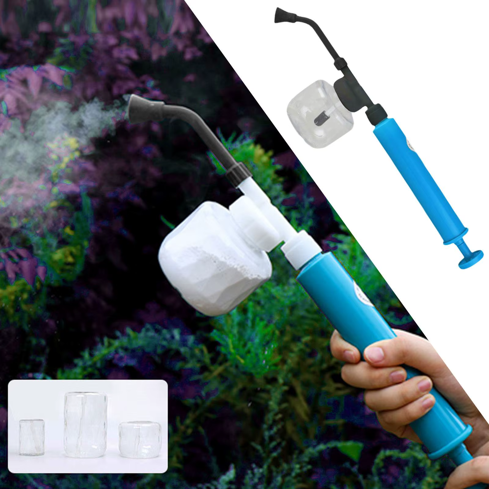 Distributeur d'applicateur de poudre de jardin