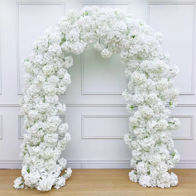 Hortensia rose bleu ciel pour décor floral