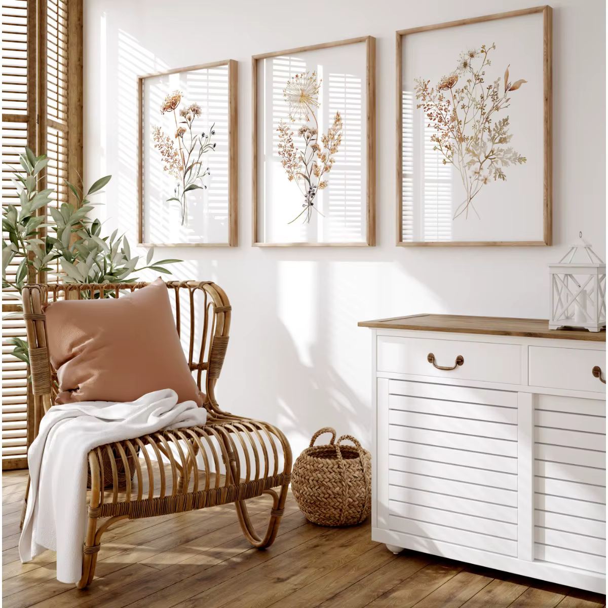Ensemble d'affiches Boho