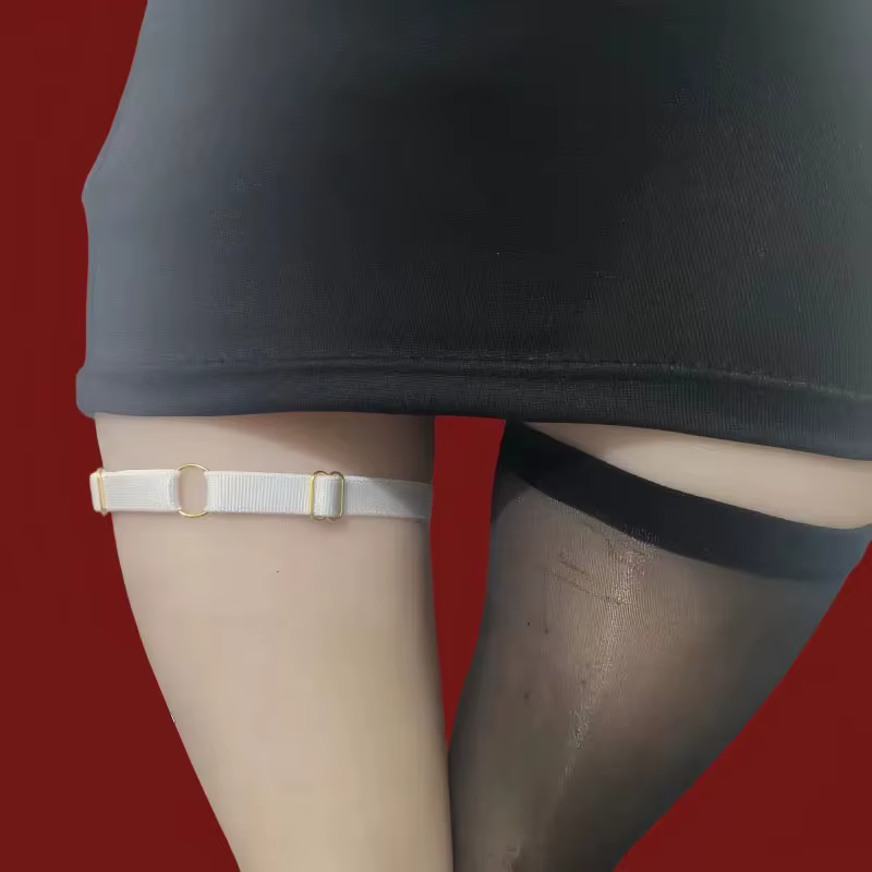 Accessoires pour poupées en silicone : Sangle de cuisse sexy et simple, Jarretière, Anneau de jambe gothique, Décoration réglable