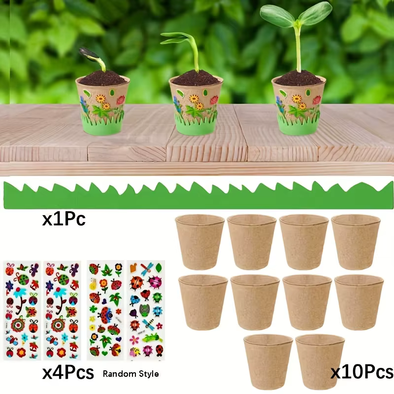 Pots de jardin artisanaux avec dôme
