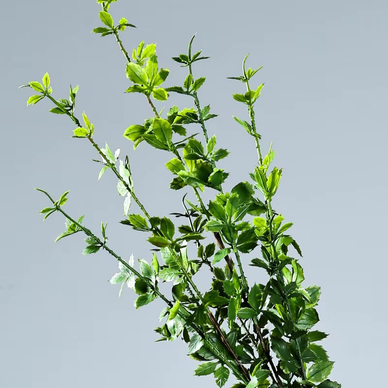 6 pièces de plantes artificielles décoratives pour café