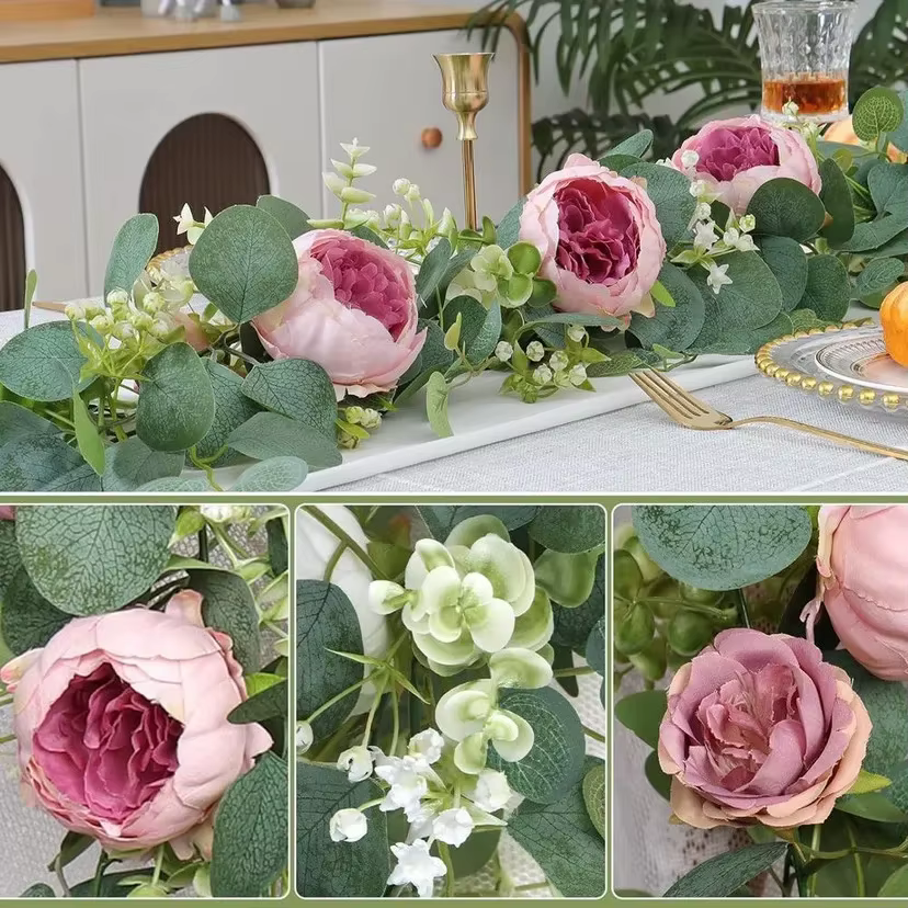 Guirlande de fleurs artificielles de 1