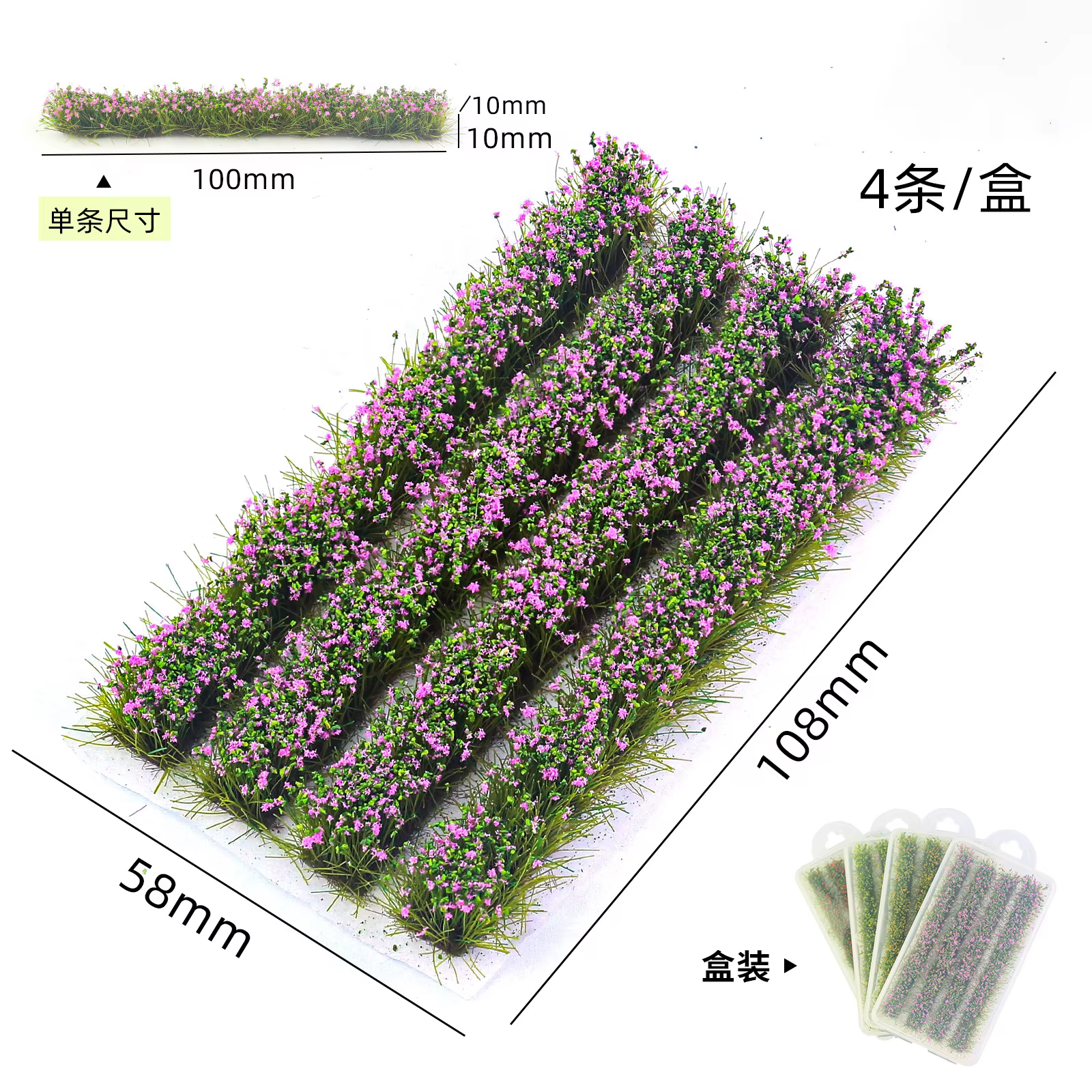Kits de modèles de fleurs miniatures
