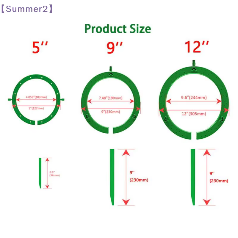 【Xia2】 Anneau d'irrigation goutte