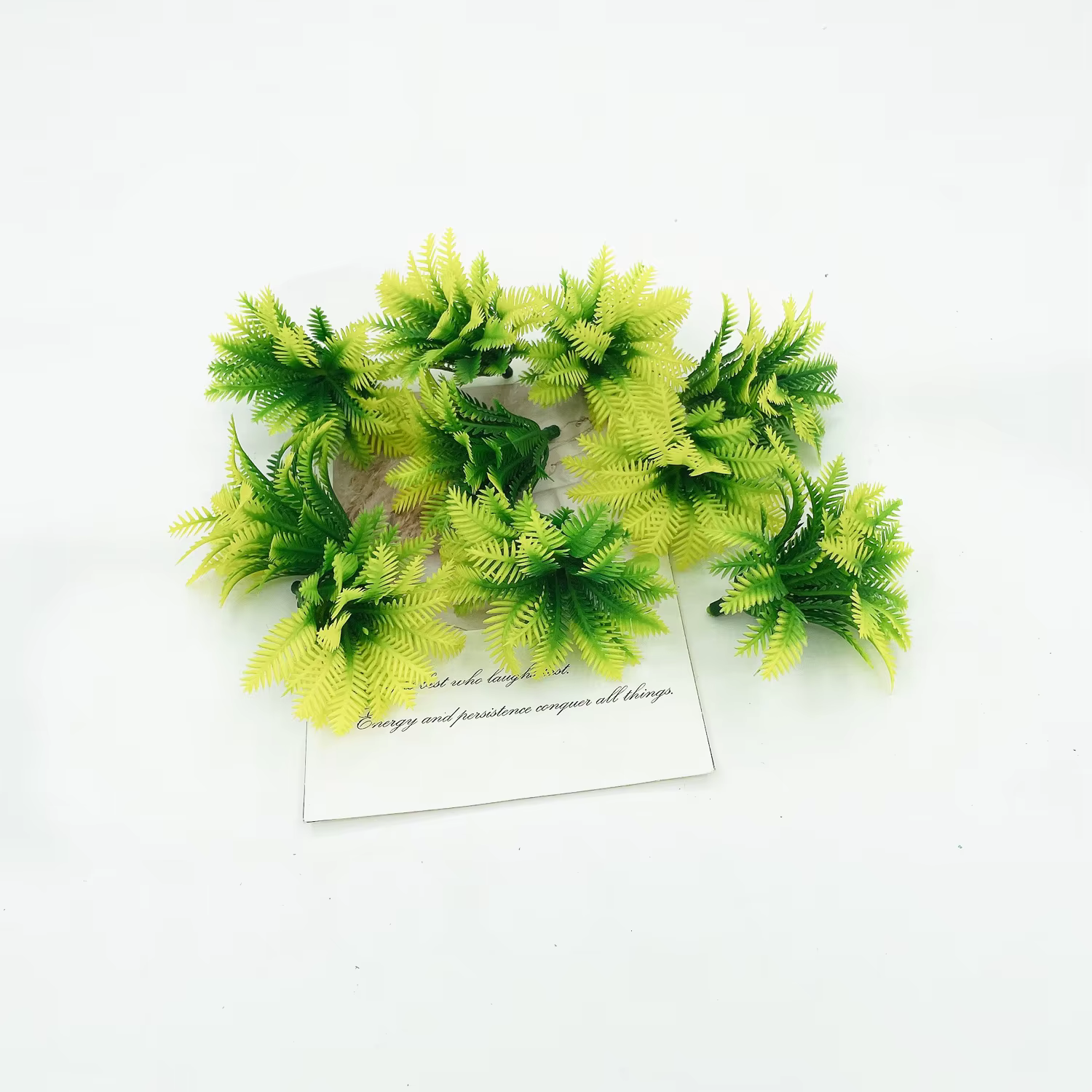 Mini plantes artificielles en forme d'ananas