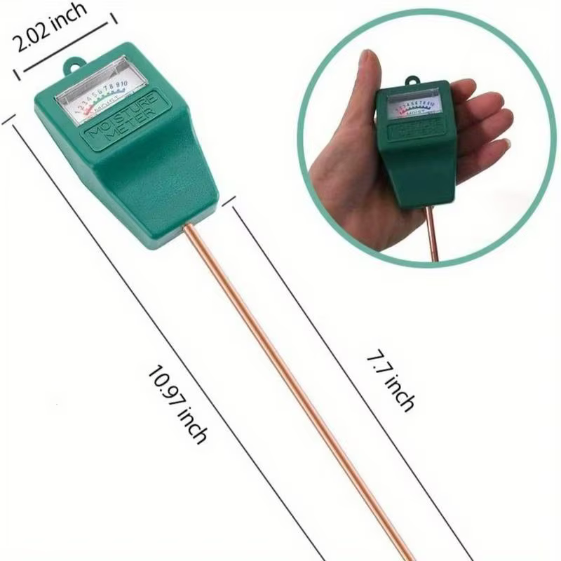 Testeur d'humidité du sol, humidimètre, détecteur, outil de test pour plantes et fleurs de jardin, 1 pièce