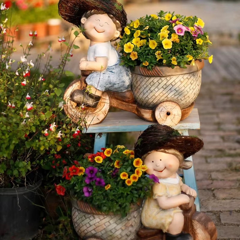 Jardinière de cyclisme pour garçon et fille
