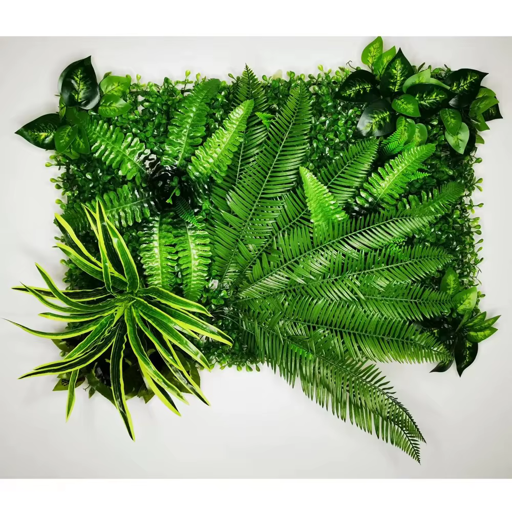 HUATIAN 40*60CM plante artificielle mur pelouse fausse herbe