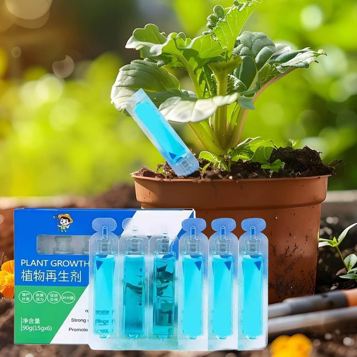 Agent liquide nutritif universel pour plantes