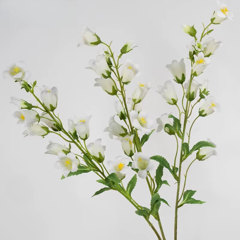 12 pièces de fleurs artificielles en soie