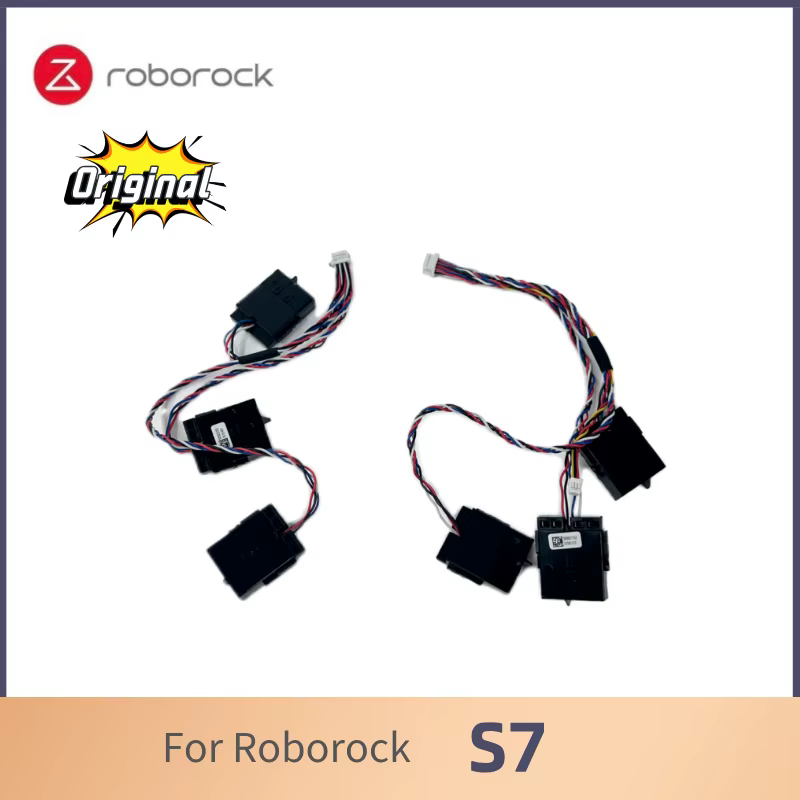 Accessoires d'origine Roborock S7 Stores Right Cliff Tanos SAssembly, pare-chocs avant, pièces de rechange SFP, aspirateur