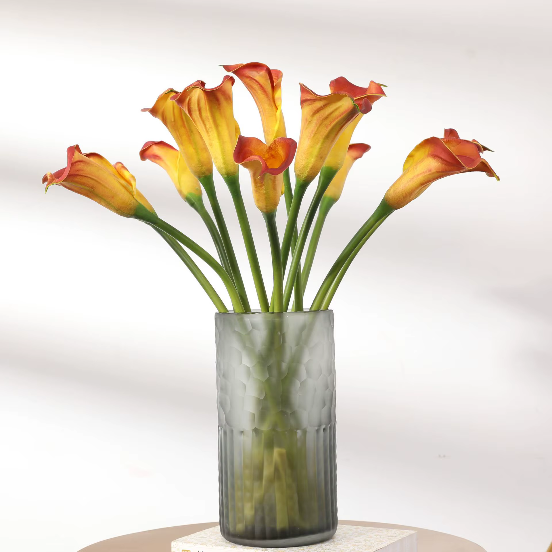 Bouquet de lys Calla, fleurs artificielles