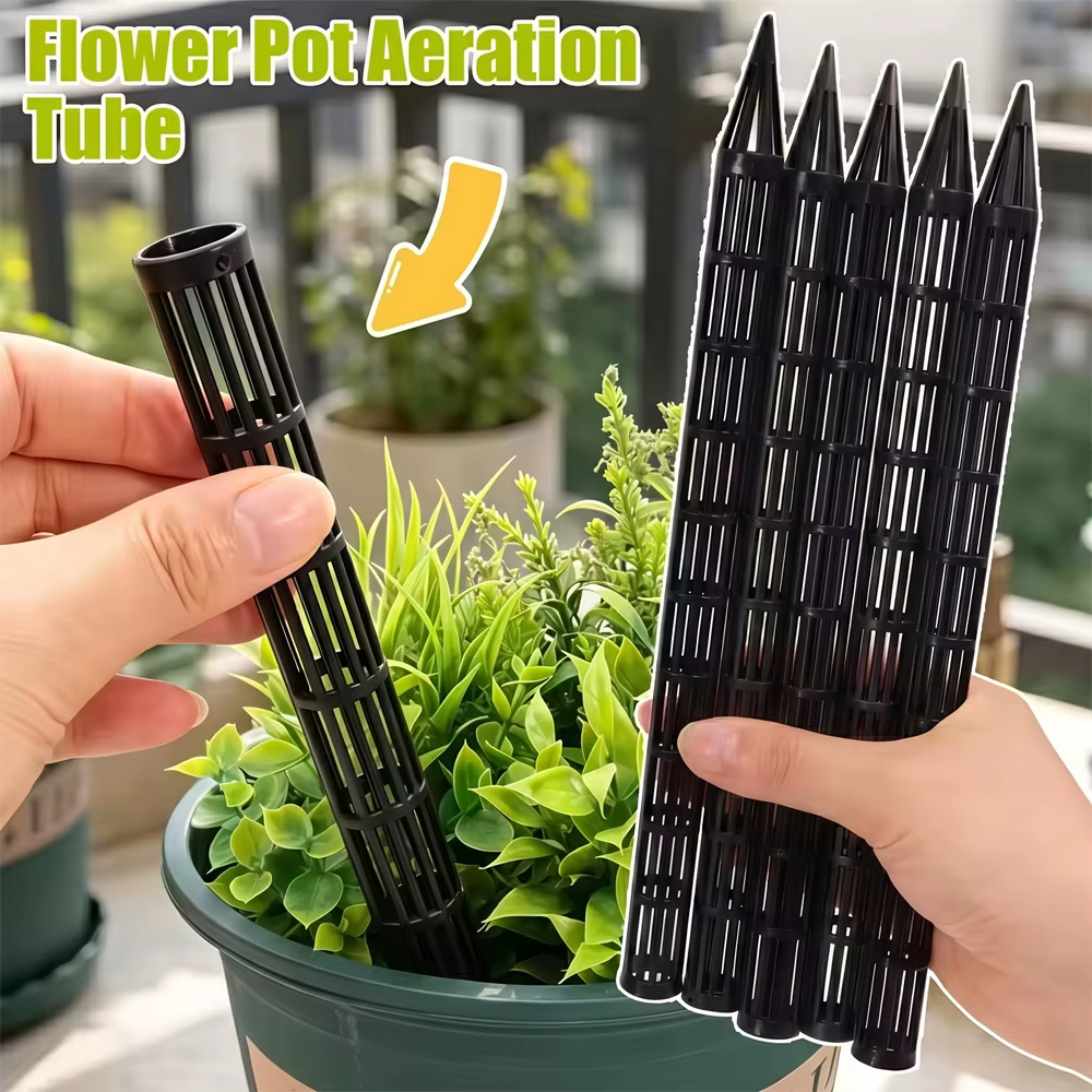 Tubes d'aération pour pots de plantes