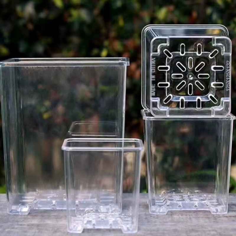 Pot de fleur Transparent