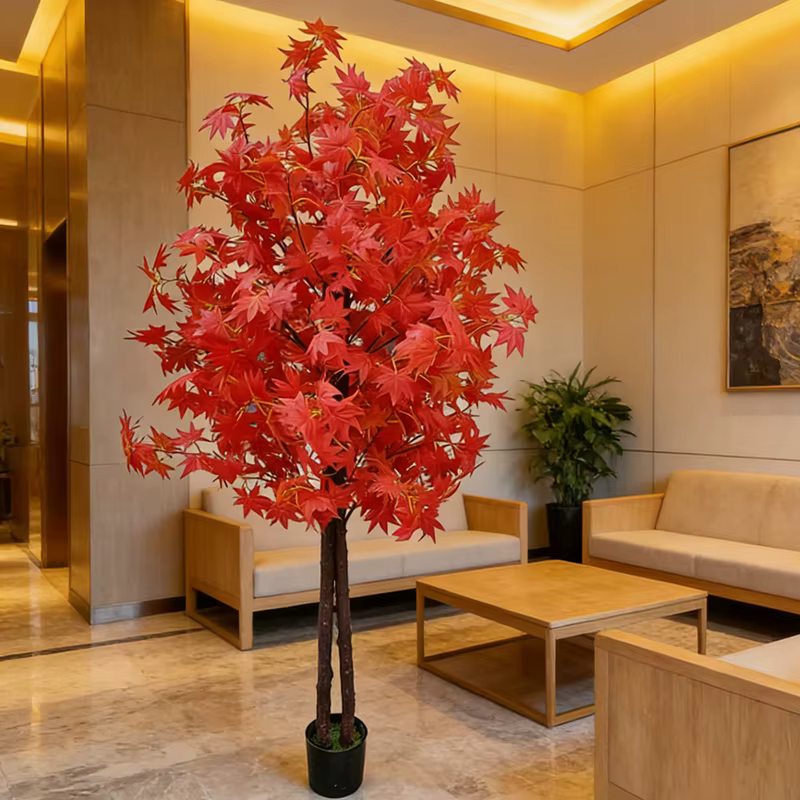 Arbre d'érable artificiel pour la décoration de la maison et du jardin