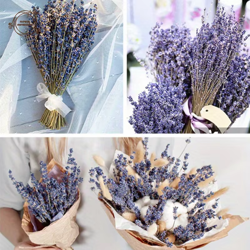 Bouquets de fleurs de µséchées naturelles