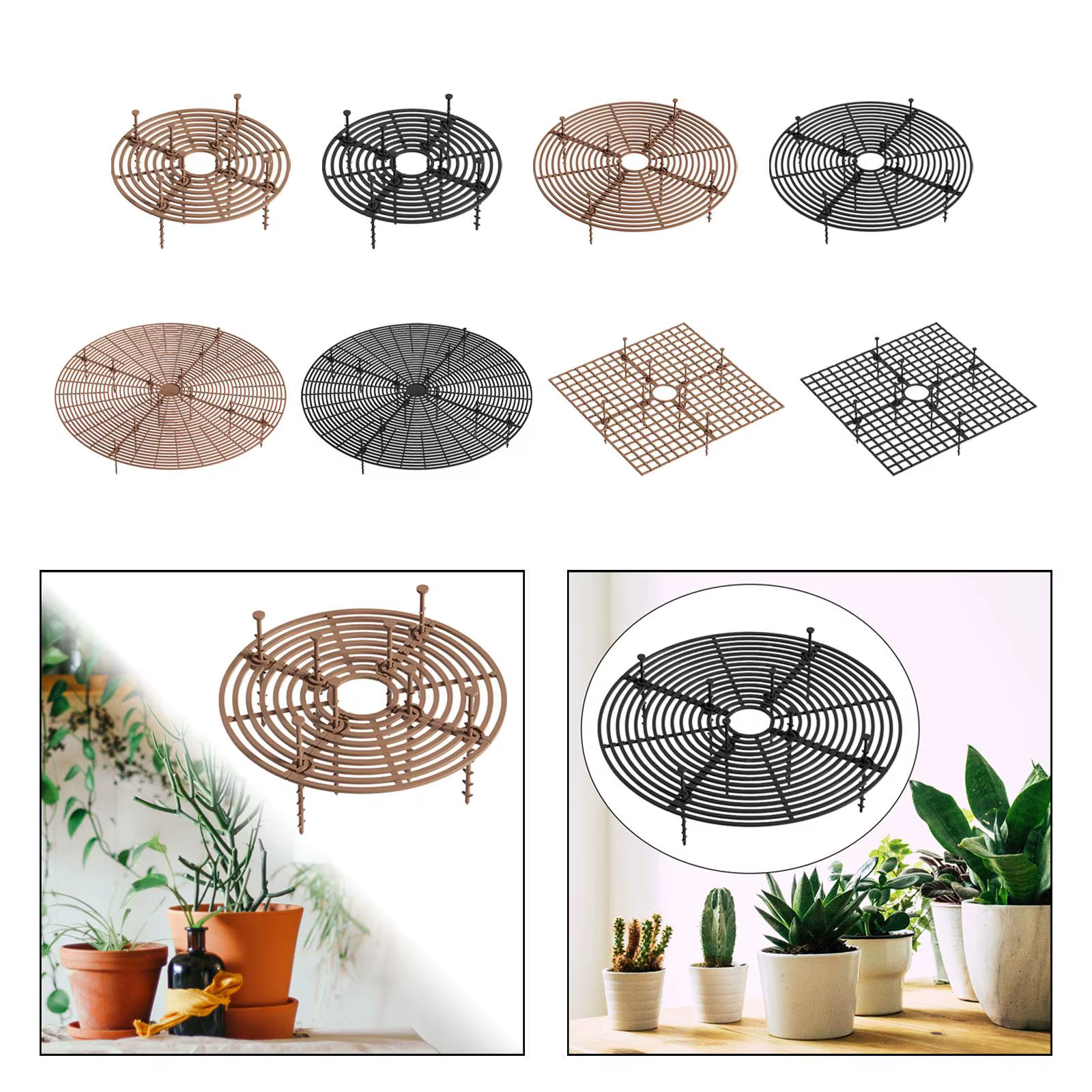 Protecteur de sol pour plantes